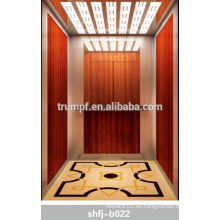 2016 Seguridad y bajo ruido VVVF Home Elevators